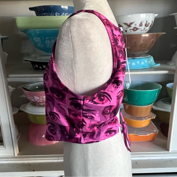 Urban Outfitters Fiona Trouble Tie Back Tank - Size XL - Picture 8 of 16